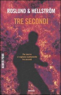 Tre secondi - Anders Roslund,Börge Hellström - copertina