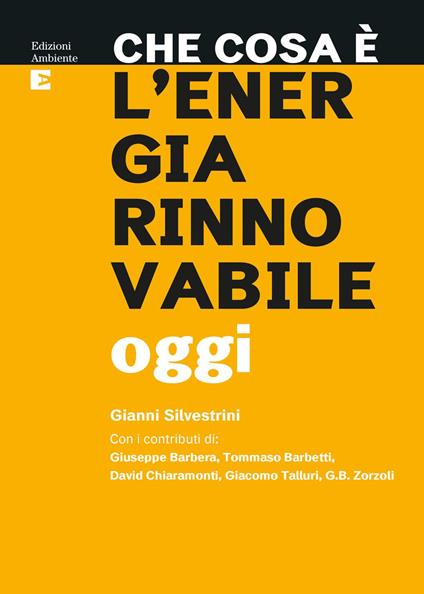 Che cosa è l'energia rinnovabile oggi - Gianni Silvestrini - copertina