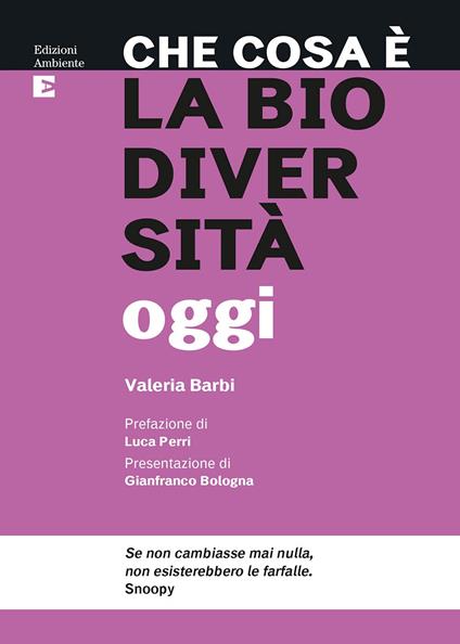 Che cosa è la biodiversità oggi - Valeria Barbi - copertina