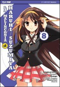 La malinconia di Haruhi Suzumiya. Vol. 8 - Nagaru Tanigawa,Gaku Tsugano,Noizi Ito - copertina