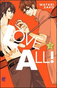 Love all!. Vol. 3 - Watari Sako - copertina