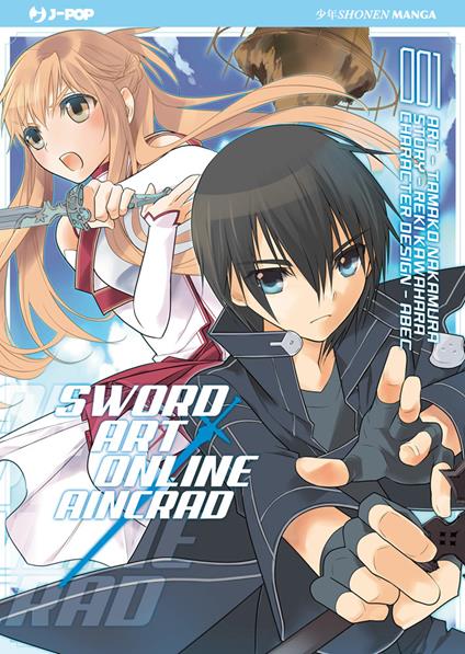 Sword art online. Aincrad. Vol. 1 - Reki Kawahara - copertina