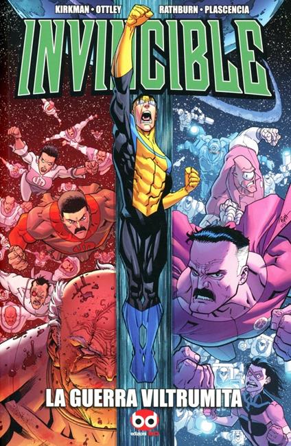 La guerra viltrumita. Invincible - Robert Kirkman,Ryan Ottley - copertina