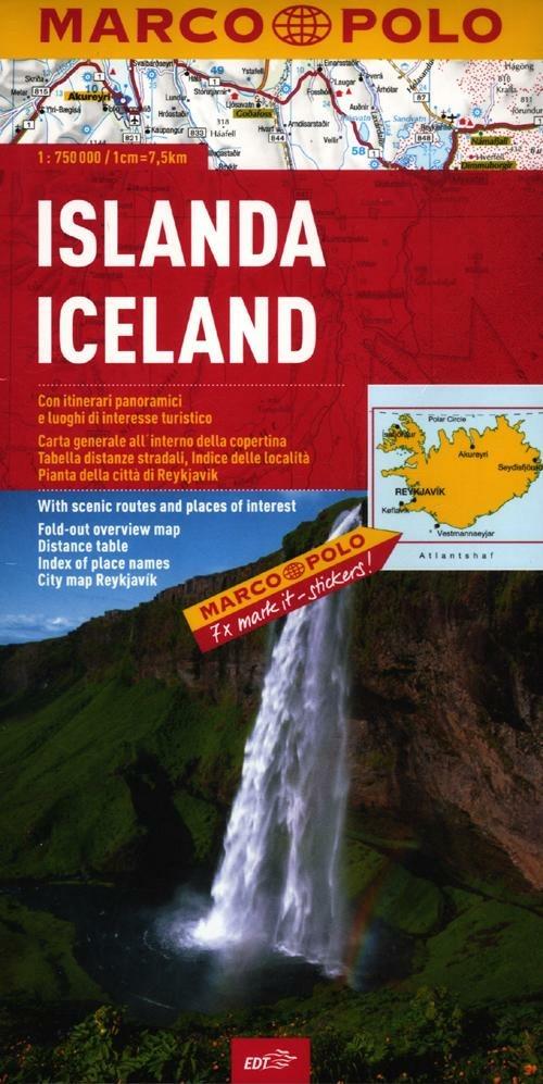 Islanda 1:750.000 - copertina