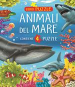 Animali del mare. Libro puzzle