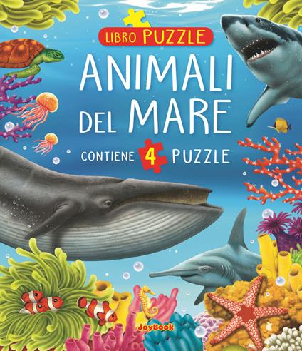 Animali del mare. Libro puzzle - Andrea Morandi - copertina