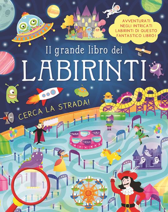 Il grande libro dei labirinti - copertina