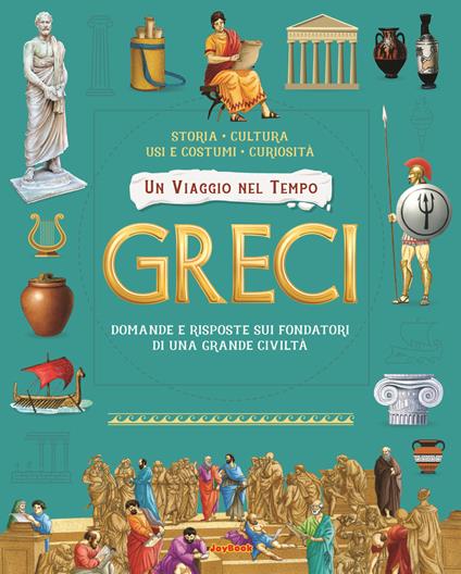 Greci. Ediz. a colori - copertina