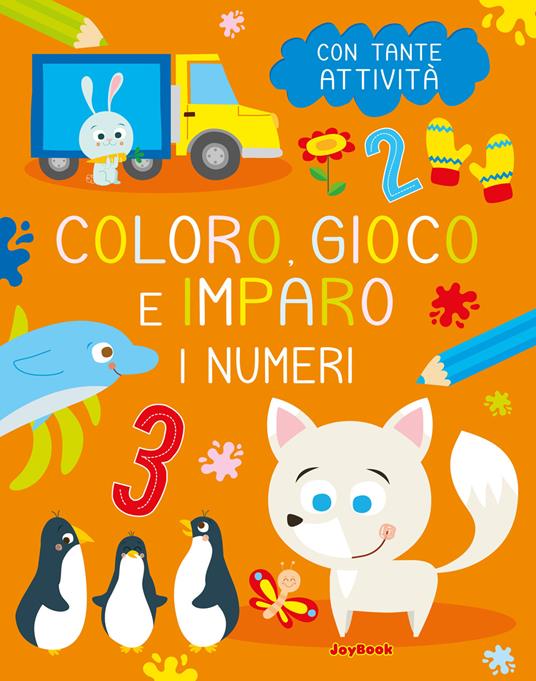 I numeri. Coloro, gioco e imparo - copertina