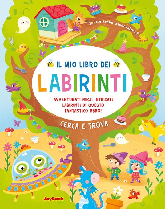 Il mio libro dei labirinti. Ediz. a colori - copertina