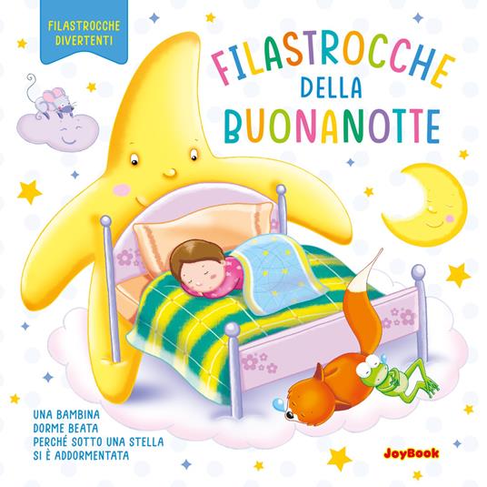 Filastrocche della buonanotte. Ediz. a colori - copertina