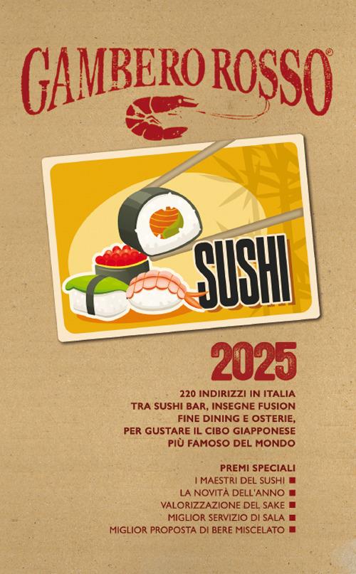 Sushi 2025. 220 indirizzi in Italia - copertina