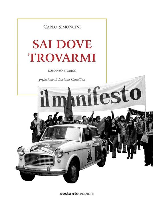 Sai dove trovarmi - Carlo Simoncini - copertina