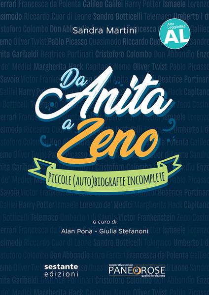 Da Anita a Zeno. Piccole (auto)biografie incomplete - Sandra Martini - copertina