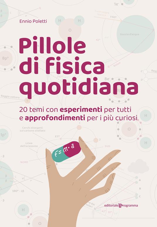 Pillole di fisica quotidiana. 20 temi con esperimenti per tutti e approfondimenti per i più curiosi - Ennio Poletti - copertina