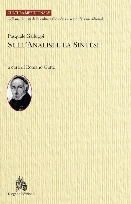 Sull'analisi e la sintesi - Pasquale Galluppi - copertina