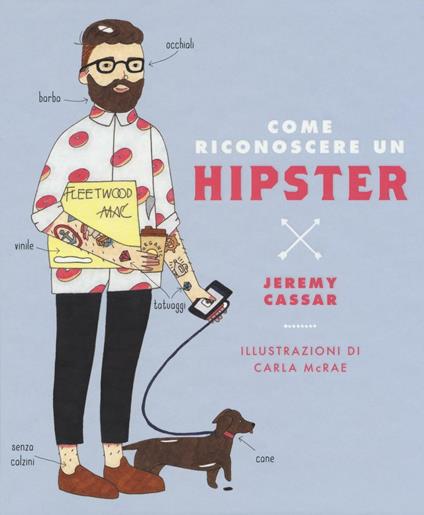 Come riconoscere un hipster - Jeremy Cassar - copertina