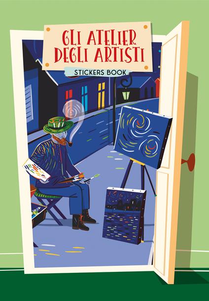 Gli atelier degli artisti. Sticker book - Marina Scognamiglio - copertina