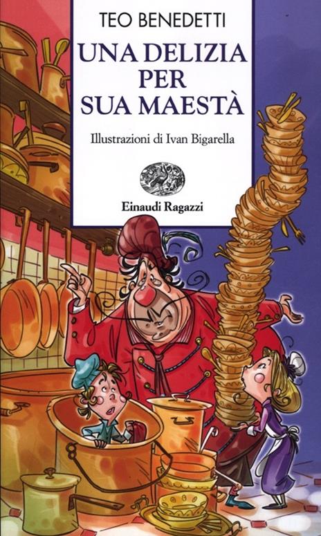 Una delizia per sua maestà - Teo Benedetti - copertina