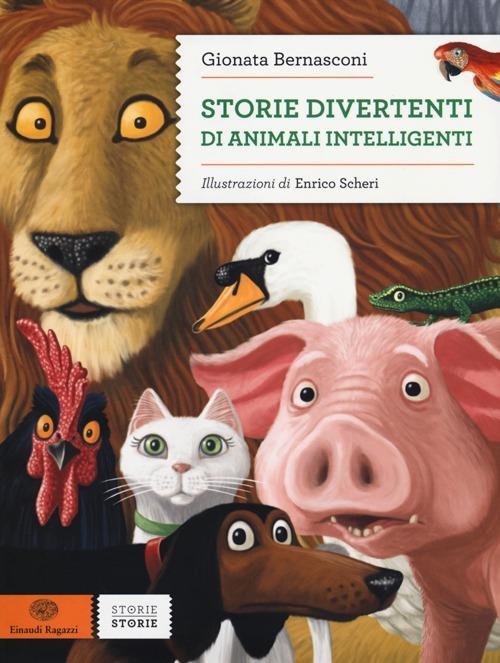 Storie divertenti di animali intelligenti - Gionata Bernasconi - copertina