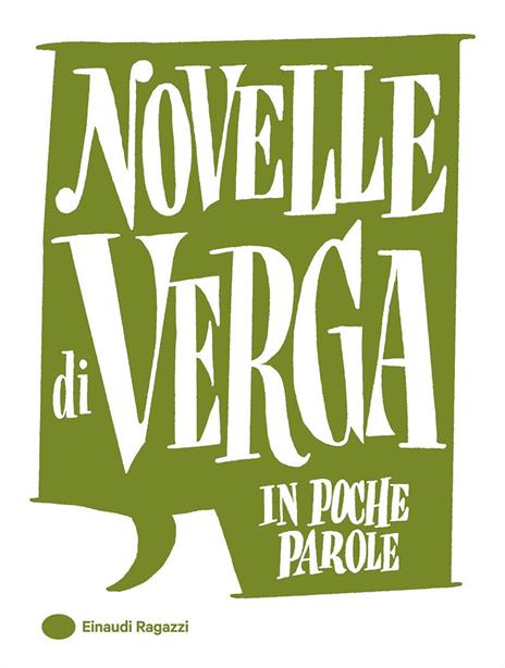 Novelle di Verga - Roberto Piumini - copertina