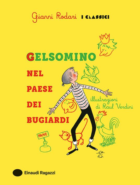 Gelsomino nel paese dei bugiardi - Gianni Rodari - copertina