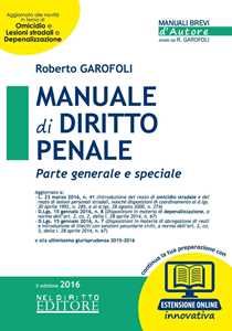 Image of Manuale di diritto penale. Parte generale e speciale. Con espansione online