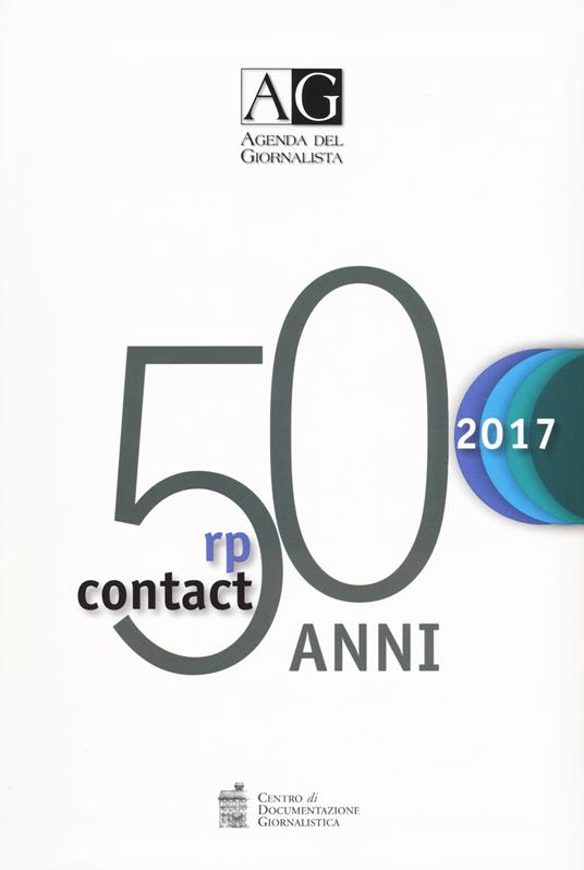 Agenda del giornalista 2017. Rp contact - copertina