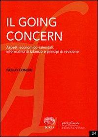 Il going concern - Paolo Congiu - copertina