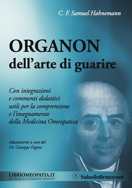 Organon dell'arte del guarire - Samuel C. Hahnemann - copertina