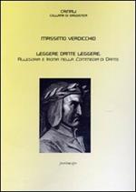 Leggere Dante leggere. Allegoria e ironia nella Commedia di Dante