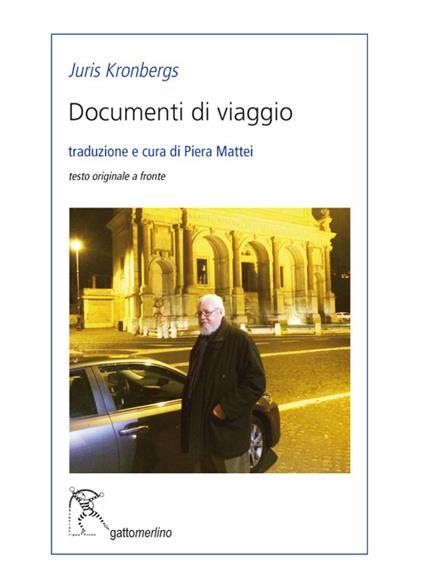 Documenti di viaggio. Ediz. multilingue - Juris Kronbergs - copertina