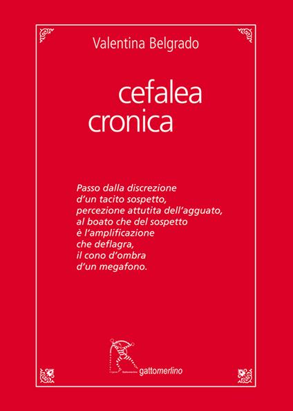 Cefalea cronica - Valentina Belgrado - copertina