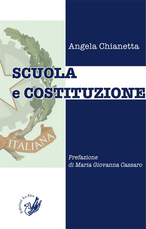 Scuola e Costituzione - Angela Chianetta - copertina