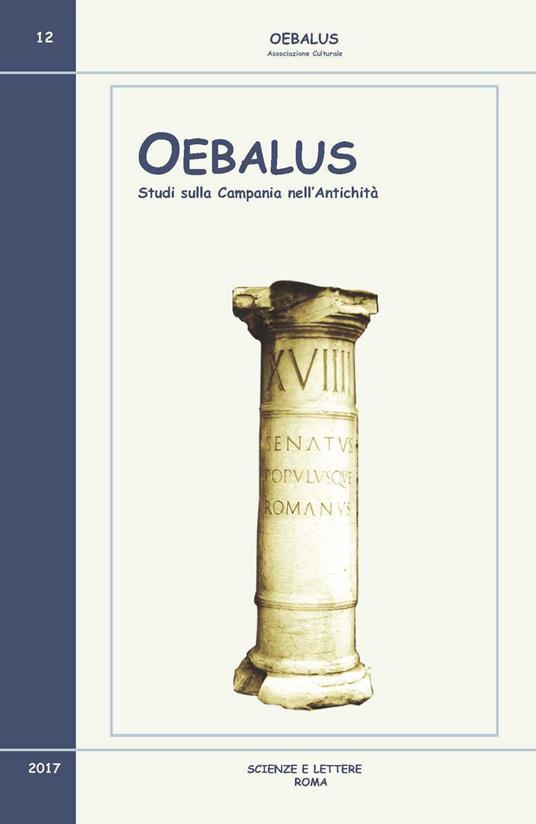 Oebalus. Studi sulla Campania nell'antichità. Vol. 12 - copertina