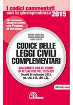 Codice delle leggi civili complementari