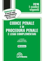 Codice penale e di procedura penale e leggi complementari