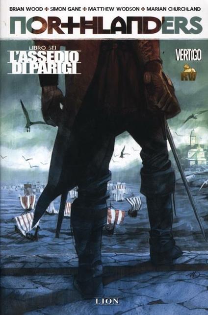 L' assedio di Parigi. Northlanders. Vol. 6 - copertina