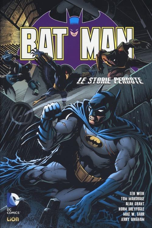 Le storie perdute. Batman - copertina