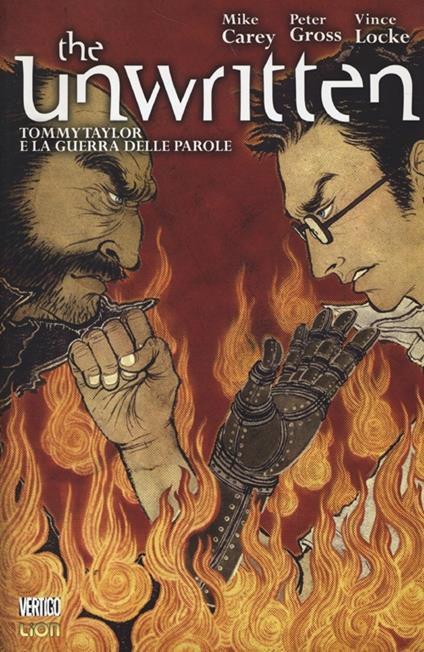 Tommy Taylor e la guerra delle parole. The unwritten. Vol. 6 - Mike Carey,Peter Gross,Vince Locke - copertina