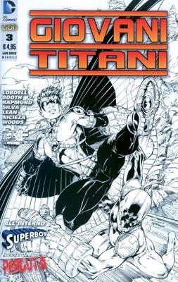 Giovani titani. Vol. 3 - Scott Lobdell,Brett Booth,Fabian Nicieza - copertina