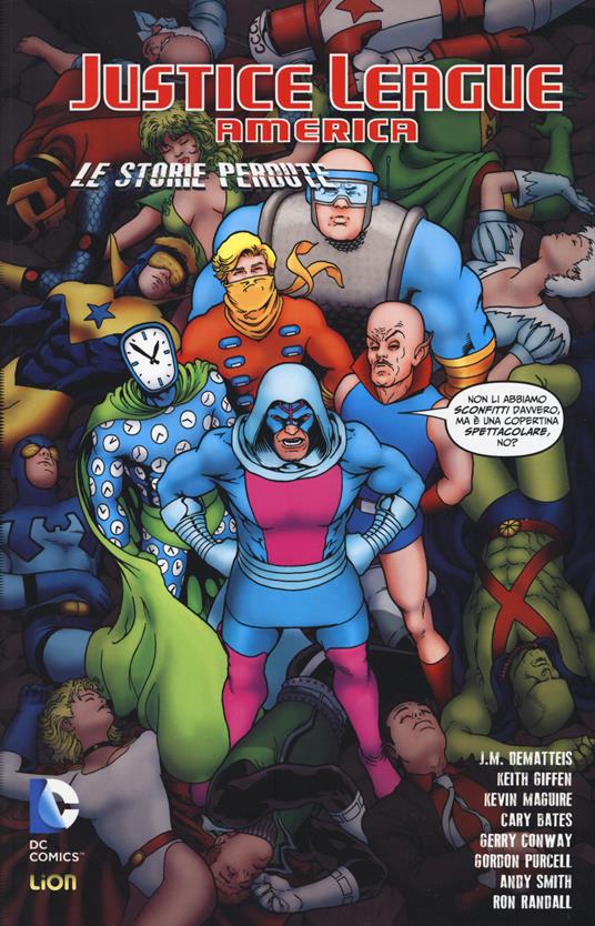Le storie perdute. Justice League America - copertina