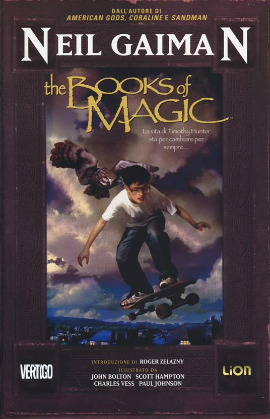 The books of magic - Neil Gaiman - copertina