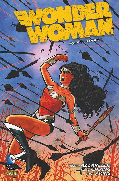 Sangue. Wonder Woman. Vol. 1 - Brian Azzarello - copertina