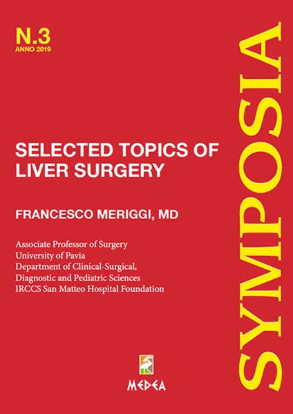 Selected topics of liver surgery - Francesco Meriggi - copertina