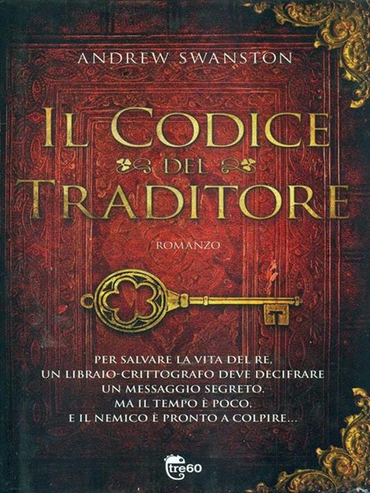 Il codice del traditore - Andrew Swanston - copertina