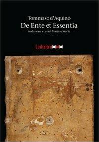 De ente et essentia. Testo latino a fronte - d'Aquino (san) Tommaso - copertina