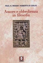 Amore e obbedienza in filosofia