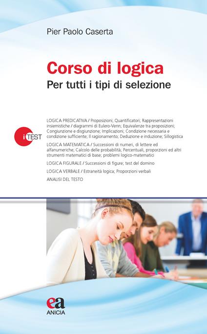 Corso di logica per tutti i tipi di selezione - Pier Paolo Caserta - copertina