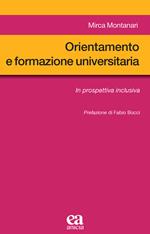 Orientamento e formazione universitaria. In prospettiva inclusiva